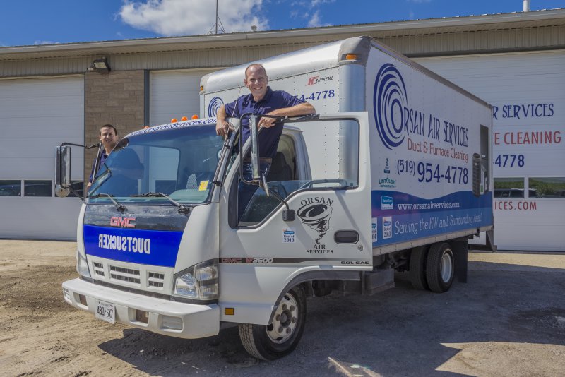 Duct Cleaning Truck